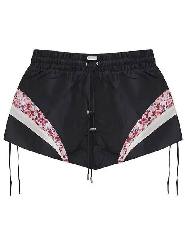 23SS SH0003FA A1C21E 01BK DEYENE patchwork short pants black　 997028 - ISABEL MARANT - BALAAN 1