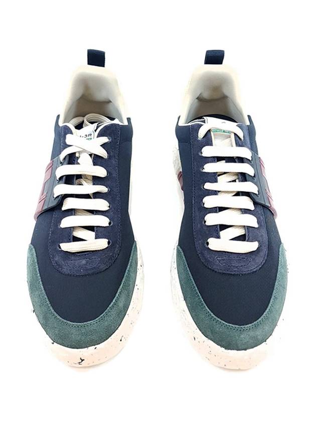 3R Low Top Suede Low Top Sneakers Midnight Blue - HOGAN - BALAAN 4