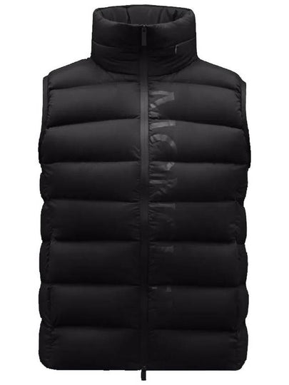 Cenis Logo Padding Vest Black - MONCLER - BALAAN 2