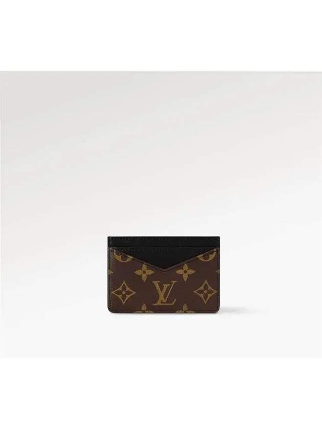 Neo Porte Monogram Card Wallet Black Brown - LOUIS VUITTON - BALAAN 2