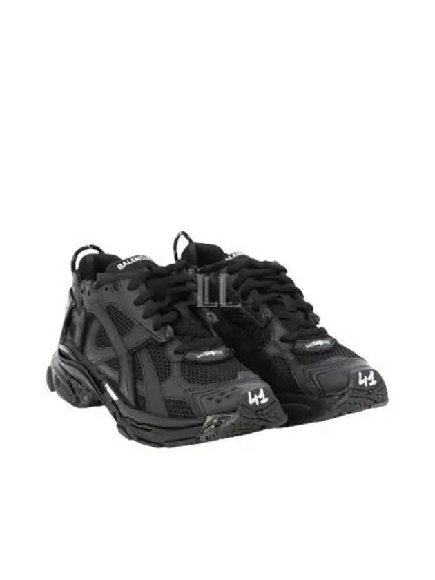 Runner Low Top Sneakers Black - BALENCIAGA - BALAAN 2