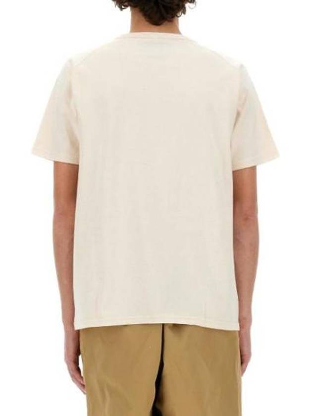 5.6Oz Basic Short Sleeve T-Shirt Ivory - NIGEL CABOURN - BALAAN 5