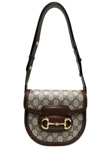 760191 Horsebit 1955 round mini shoulder bag - GUCCI - BALAAN 1