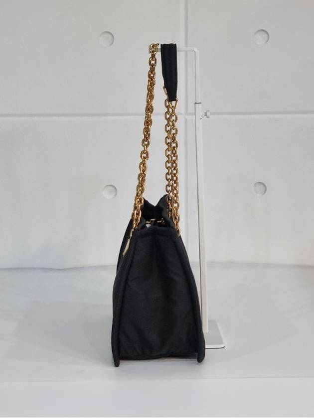 Direx Re nylon padded shoulder bag chain tote - PRADA - BALAAN 4