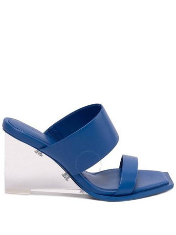 Alexander McQueen Galactic Blue Shard Sandals, Brand Size 38 ( US Size 8 ) - ALEXANDER MCQUEEN - BALAAN 1