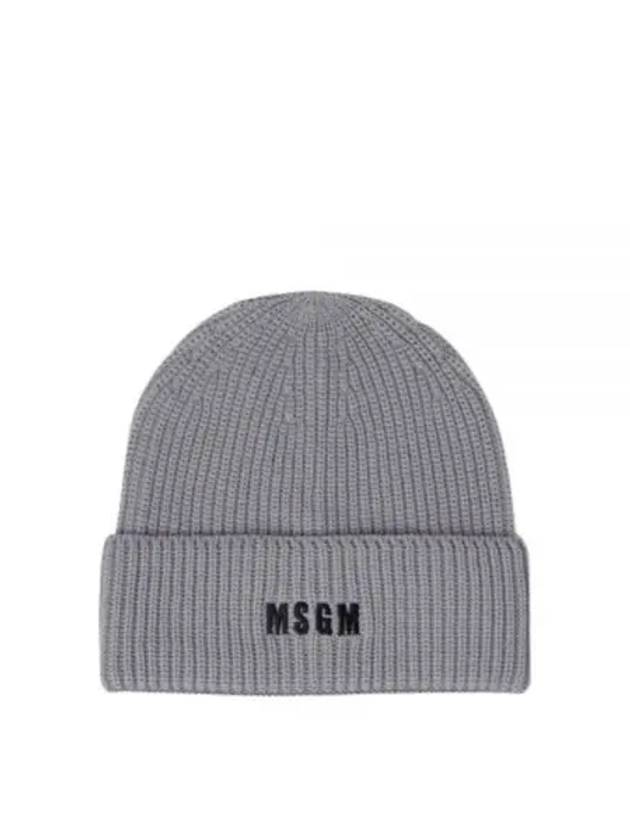 Logo embroidered wool beanie 3541MDL08 237761 96 - MSGM - BALAAN 2