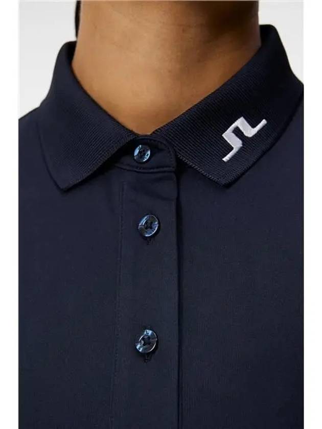 Women's Tour Tech Golf Polo Navy - J.LINDEBERG - BALAAN 4