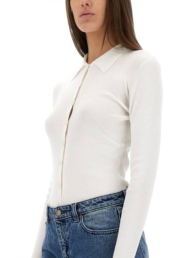 Michael Kors Ribbed Cardigan - MICHAEL KORS - BALAAN 4