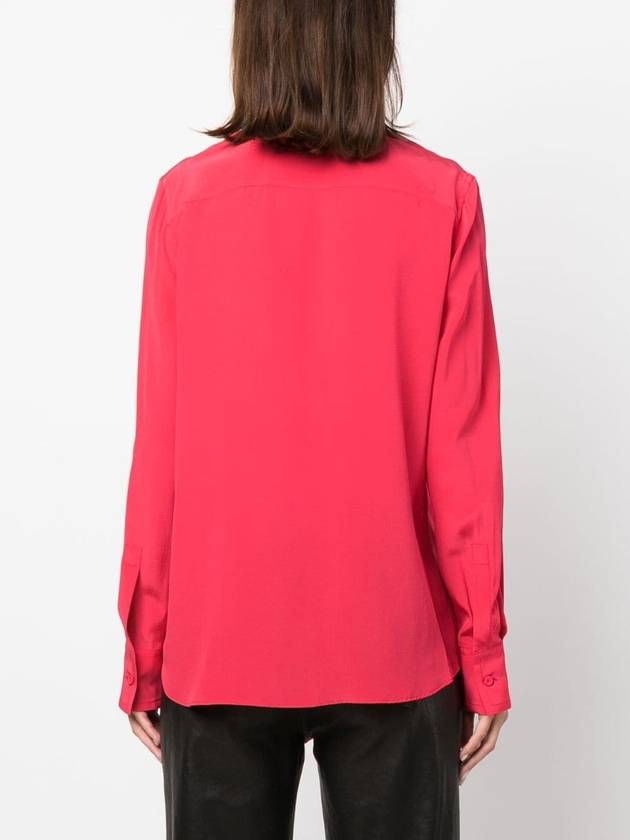 Long Sleeve T-Shirt RW SI0009 5735 A23 594 Watermelon - LANVIN - BALAAN 6