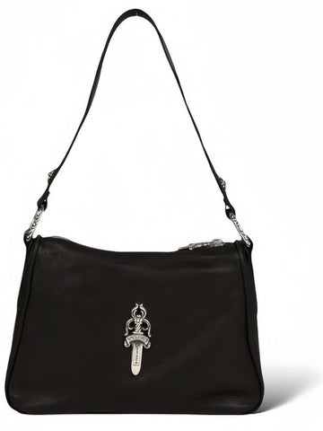 Nugget Bag Black Silver Hardware - CHROME HEARTS - BALAAN 1