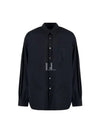 Men's Borrowed BD Overfit Long Sleeve Shirt Black - OUR LEGACY - BALAAN 2