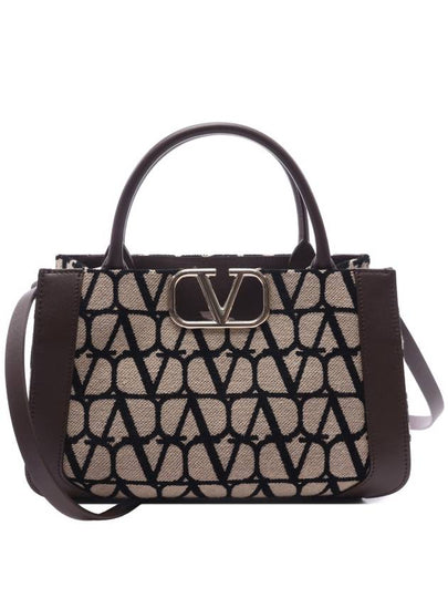 Women s Toilet Econograph Small Tote Shoulder Bag 5W2B0M55 WMC 6ZN 24F - VALENTINO - BALAAN 2