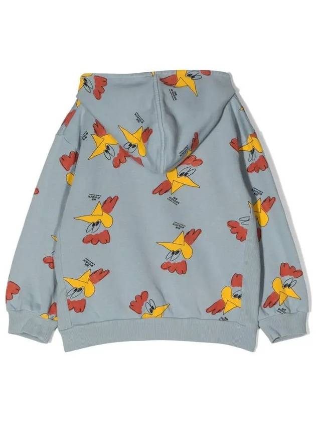 Kids Chicken Pattern Hood Zip up 222AC052 400 - BOBO CHOSES - BALAAN 3