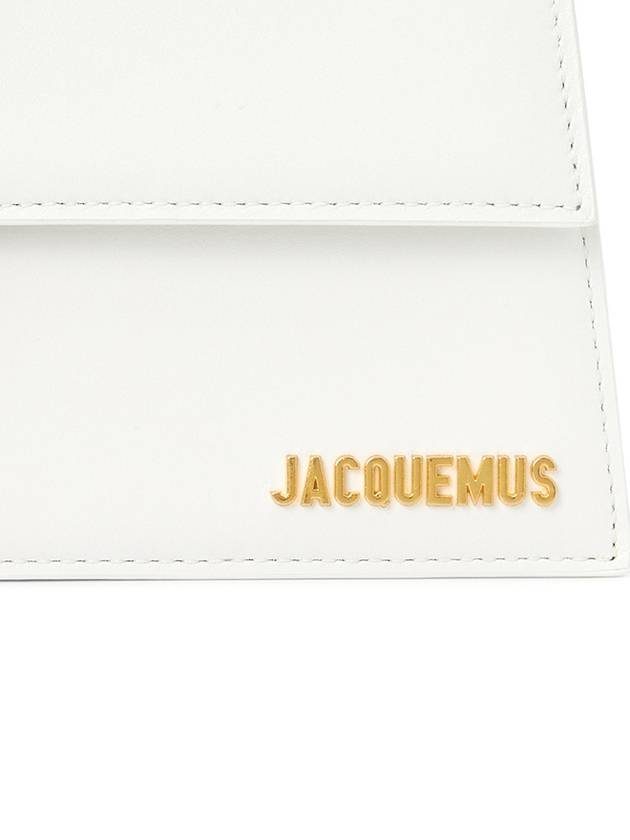 Le Bambino Long Flap Shoulder Bag White - JACQUEMUS - BALAAN 8