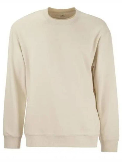 Cotton Jersey Sweatshirt White - BRUNELLO CUCINELLI - BALAAN 2