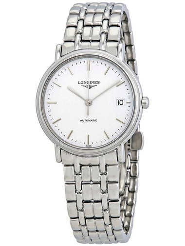 Longines Presence Automatic White Dial Ladies Watch L4.821.4.12.6 - LONGINES - BALAAN 1