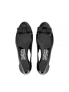 Vara Bow Jelly Ballet Flat Black - SALVATORE FERRAGAMO - BALAAN 2