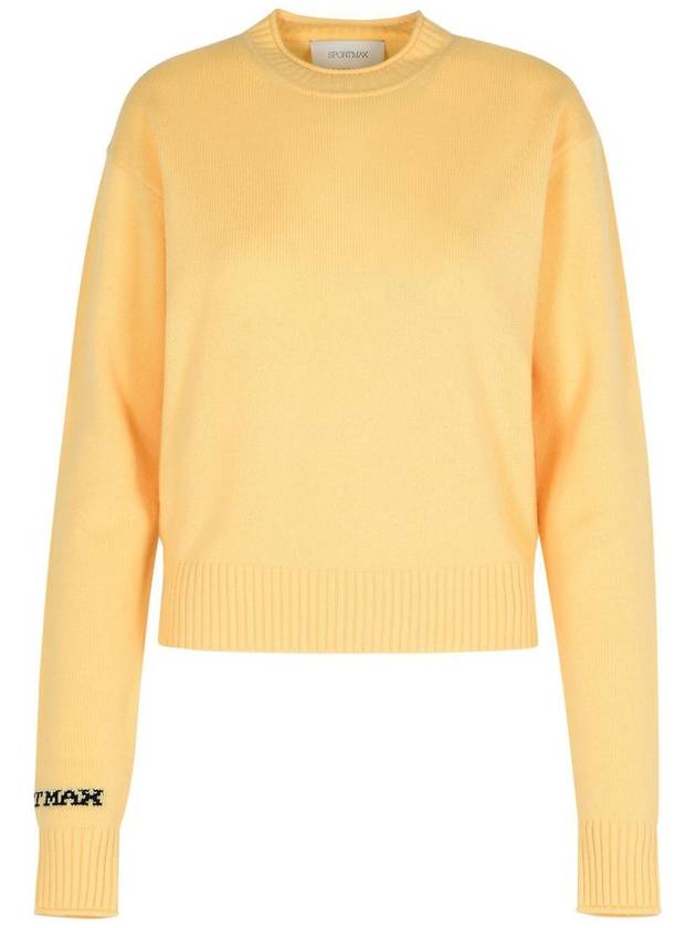 Sportmax 'Agadir1234' Ivory Wool Blend Sweater - MAX MARA SPORTMAX - BALAAN 1