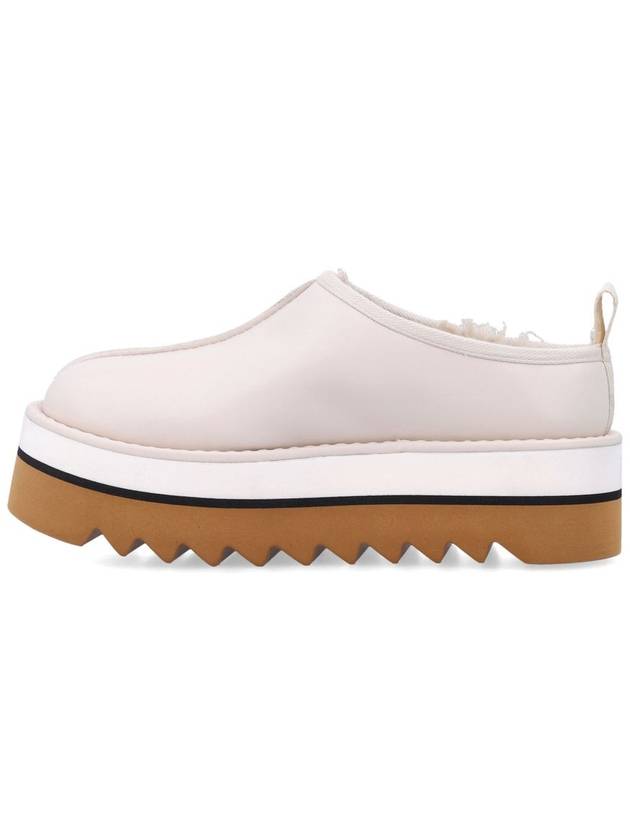 Sneak Ellis Platform Mule Pure White - STELLA MCCARTNEY - BALAAN 4