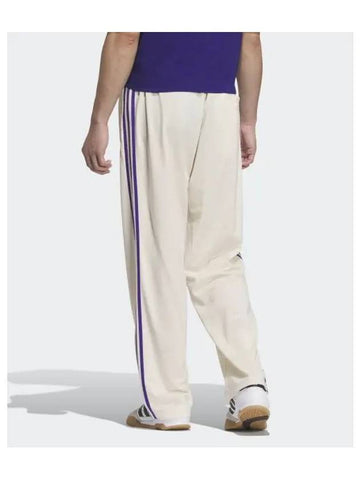 Zipper Pocket Regular Fit Track Pants Wonder White - ADIDAS - BALAAN 1