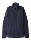 Men's Better Sweater Quater Zip Fleece Jacket Navy - PATAGONIA - BALAAN 2