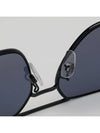 Sunglasses BY0095D 01V Two Bridge Boeing Asian Fit Black - BALLY - BALAAN 6