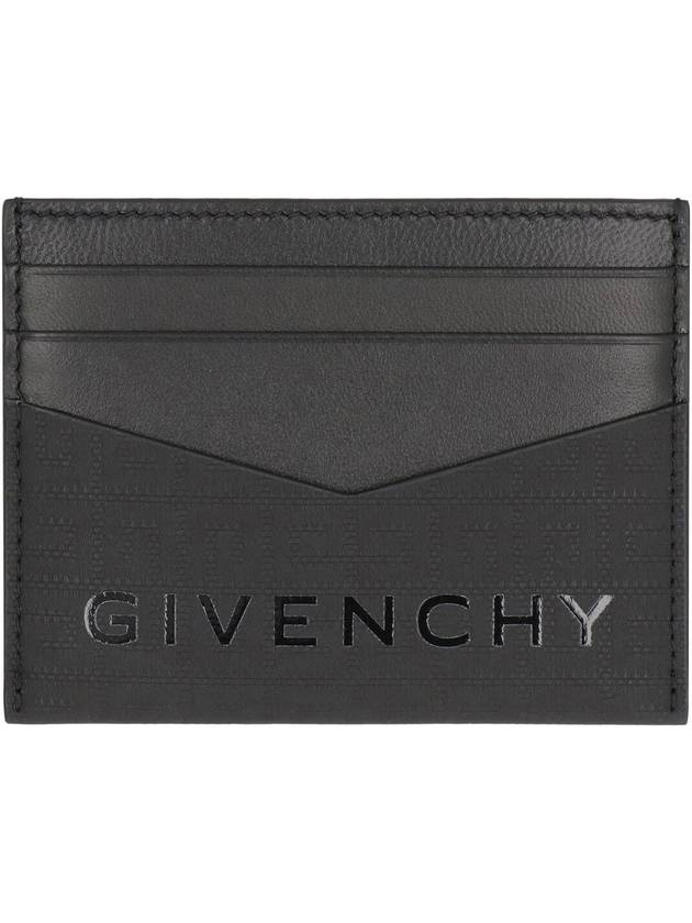 4G Nylon Card Wallet Black - GIVENCHY - BALAAN 3