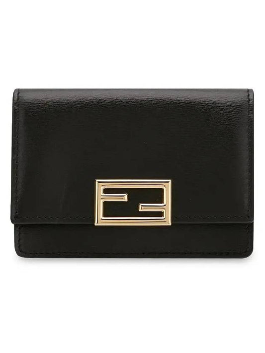 FF Strap Card Wallet Black - FENDI - BALAAN 2