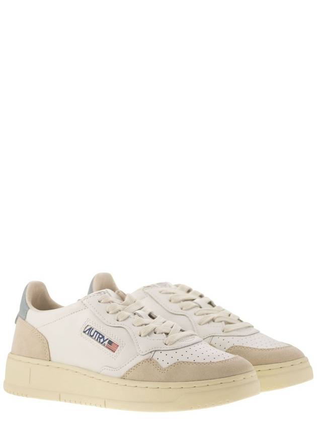 MEDALIST LOW - Leather and Suede Sneakers - AUTRY - BALAAN 4