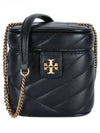 Kira Chevron Mini Vanity Cross Bag Black - TORY BURCH - BALAAN 2