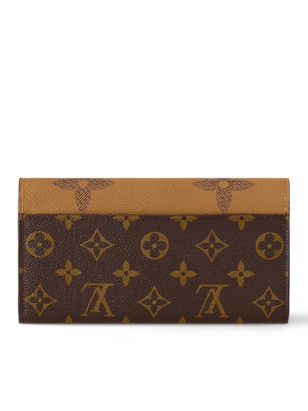 Sarah Monogram Reverse Long Wallet Brown - LOUIS VUITTON - BALAAN 7