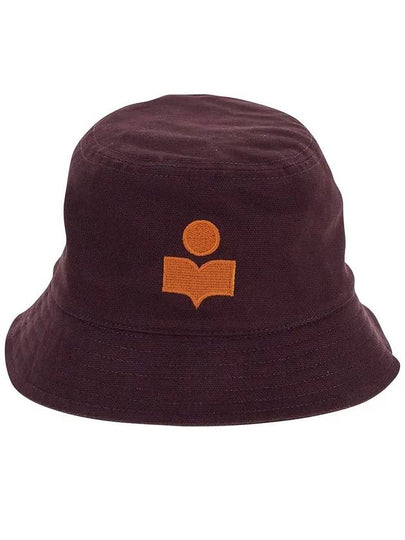 Haley Embroidered Logo Bucket Hat Purple - ISABEL MARANT - BALAAN 2