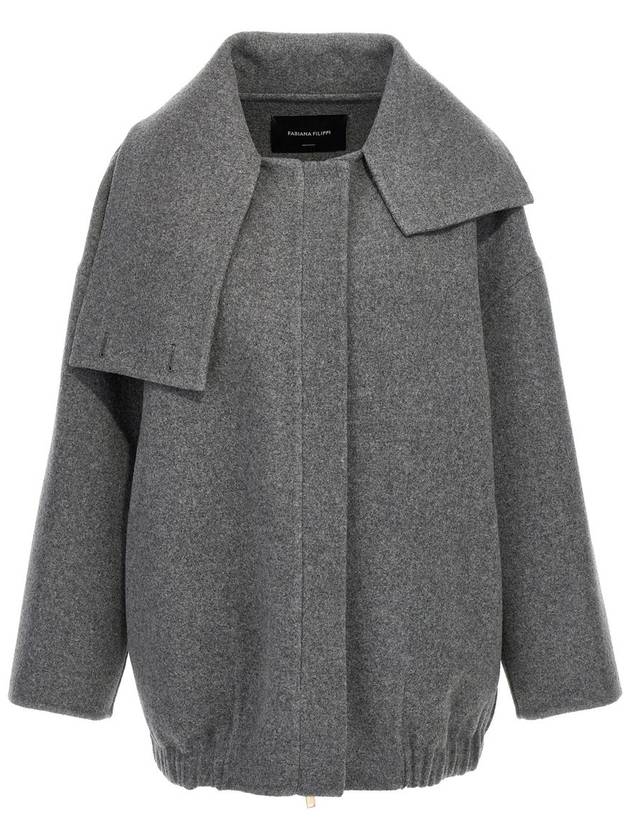 Fabiana Filippi Wool Coat - FABIANA FILIPPI - BALAAN 1