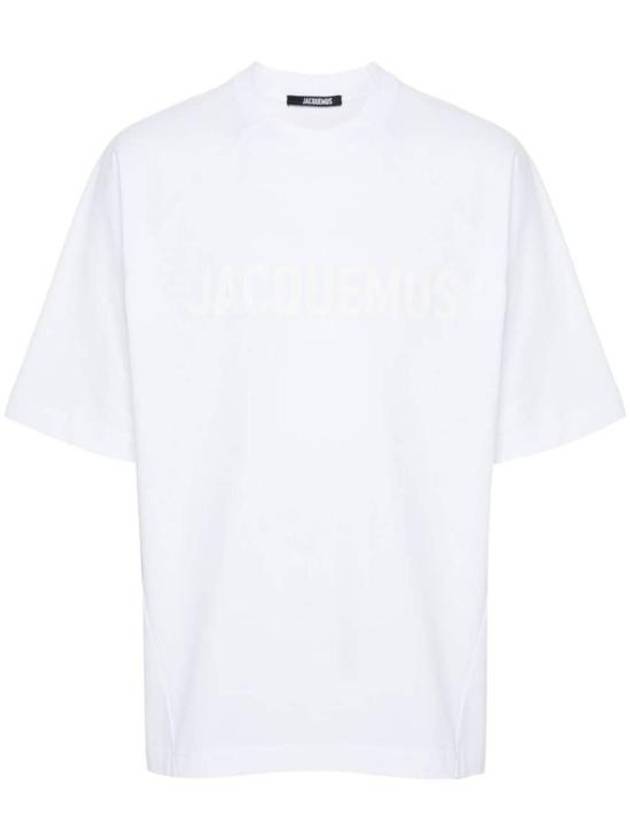 Le Typo Short Sleeve T-Shirt White - JACQUEMUS - BALAAN 2