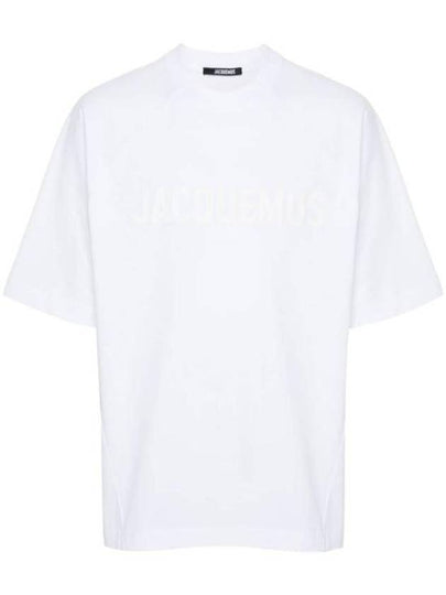 Le Typo Short Sleeve T-Shirt White - JACQUEMUS - BALAAN 2