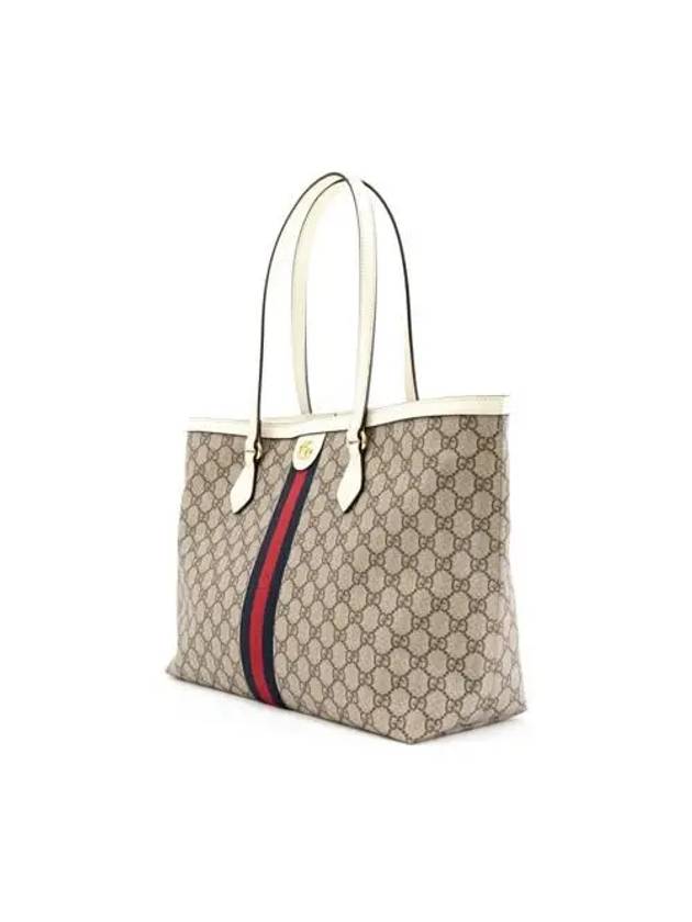 Ophidia GG Medium Tote Bag Beige - GUCCI - BALAAN 3