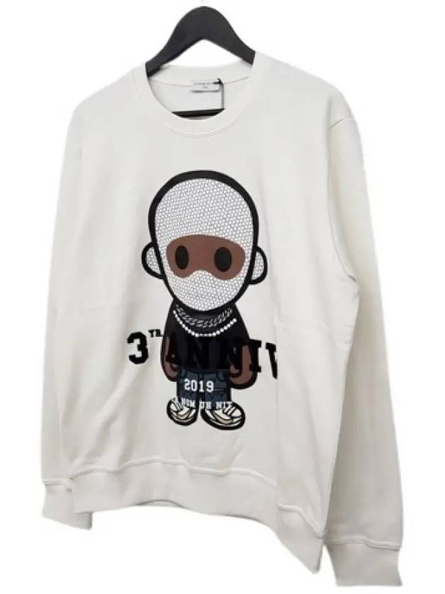 NCW19252 081 Sweatshirt White - IH NOM UH NIT - BALAAN 2