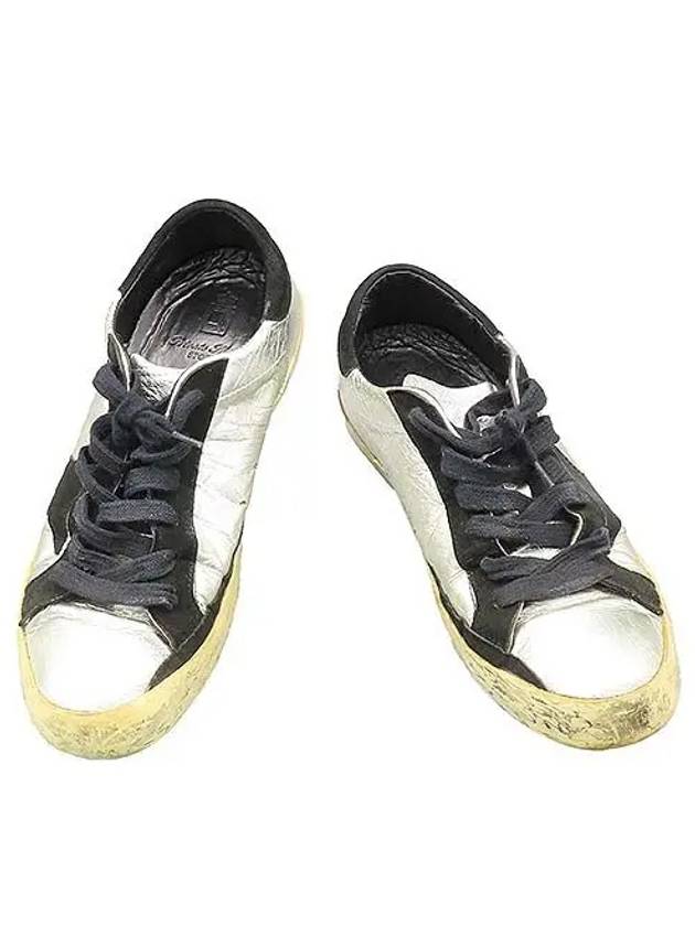 Smith Market Silver Sneakers Women s Shoes - GOLDEN GOOSE - BALAAN 1