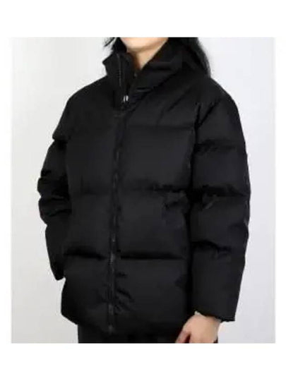 Oversized Re-Nylon Down Padding Black - PRADA - BALAAN 2