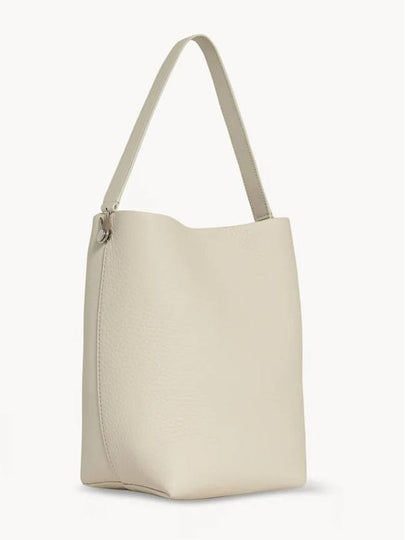 NS Tote Hook Leather Small Ivory - THE ROW - BALAAN 2