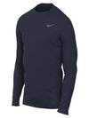 Men's Team Legend Long Sleeve T-Shirt Navy - NIKE - BALAAN 2