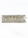 logo crystal brooch - CHANEL - BALAAN 1