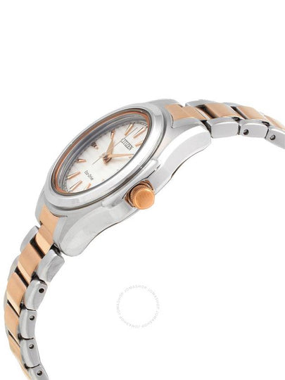 Citizen Elegance Eco-Drive White Dial Two-Tone Ladies Watch FE2116-85A - CITIZEN - BALAAN 2