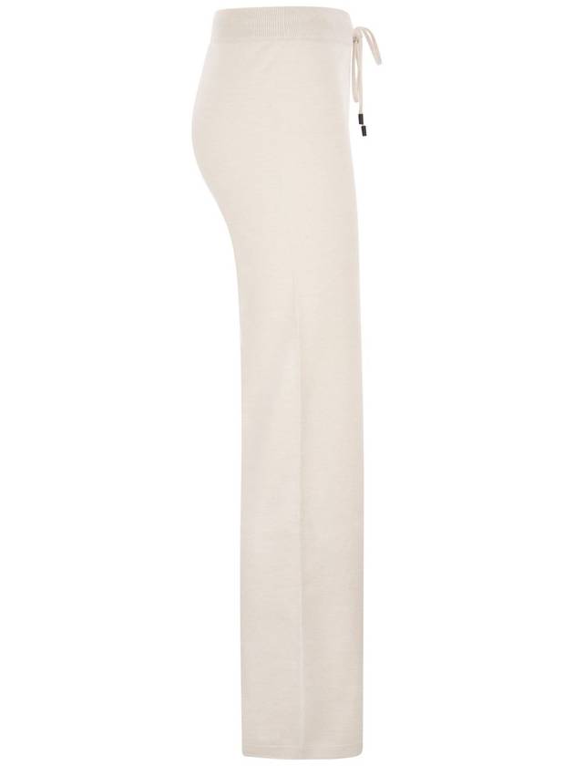 Wool, silk and cashmere knit trousers - PESERICO - BALAAN 3