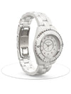 J12 Watch 33MM Robust White Ceramic and Steel Diamond Indicator H570 - CHANEL - BALAAN 2