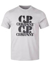 30/1 Jersey Graphic Short Sleeve T-Shirt Grey - CP COMPANY - BALAAN 2