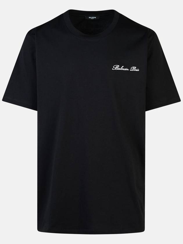 BALMAIN BALMAIN SIGNATURE EMB TSHIRT BULKY FIT - BALMAIN - BALAAN 1