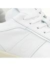 Men's Tabs Leather Low Top Sneakers White - TOD'S - BALAAN 5