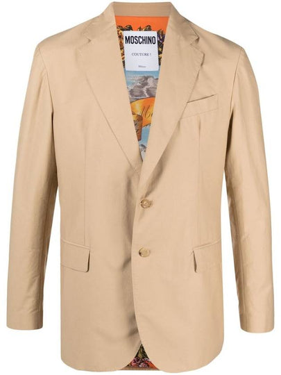 Jacket A0519 0232 3081 BEIGE - MOSCHINO - BALAAN 2