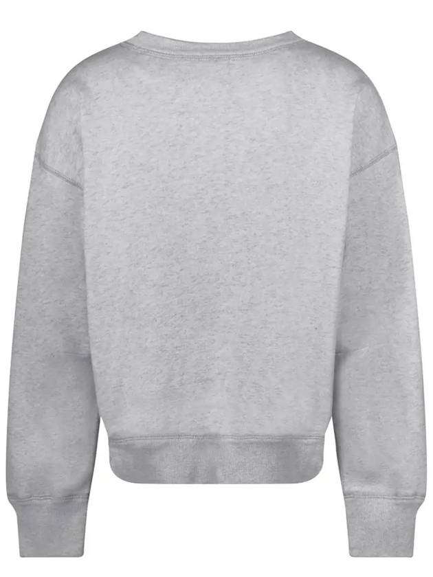 MOBYLI Brushed Sweatshirt Gray SW0011FA B1M12E GYMD - ISABEL MARANT - BALAAN 3